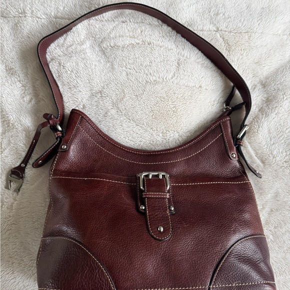 Etienne Aigner Handbags - Etienne Aigner Brown Vintage Leather Shoulder Bag